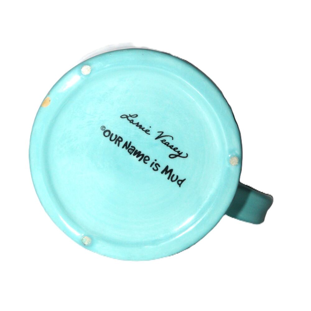 Our Name Is Mud 'Daddy's The Boss... Right Mommy?' Ceramic Mug Lorrie Veasey Cup - Picture 3 of 6